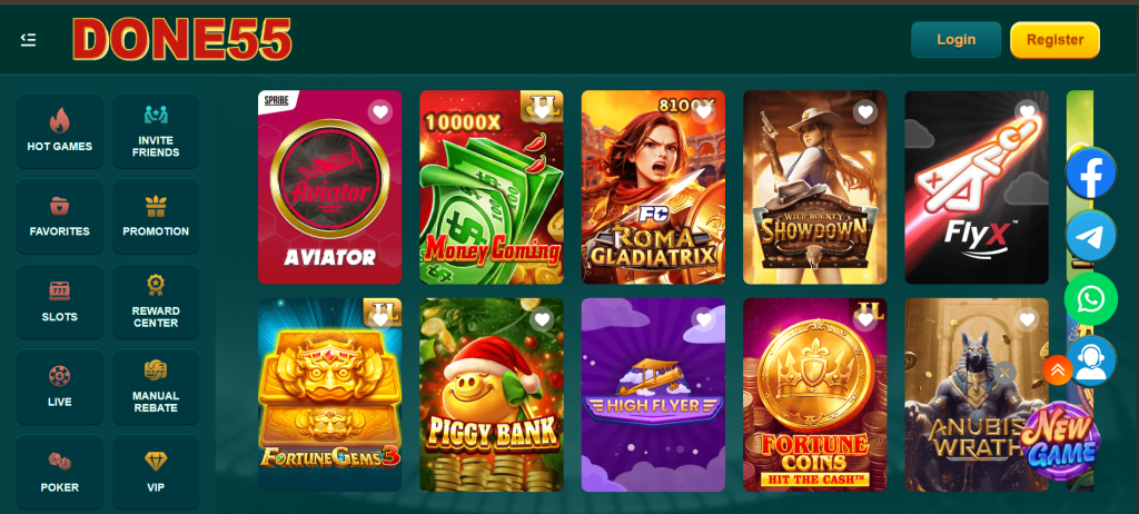 Done55 game app Done55Game.net.pk